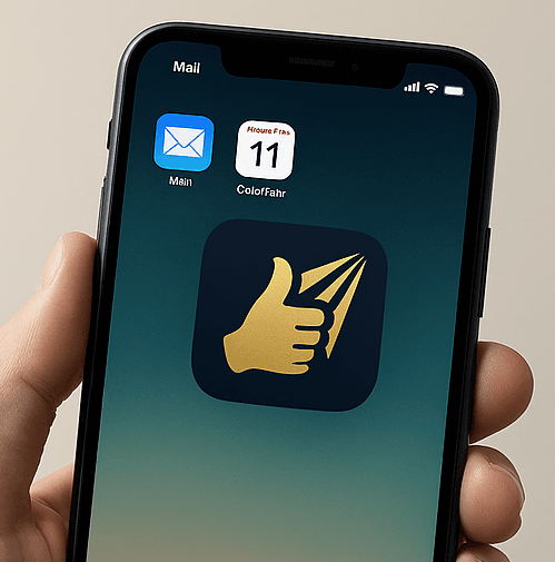 Ten99 app on a phone